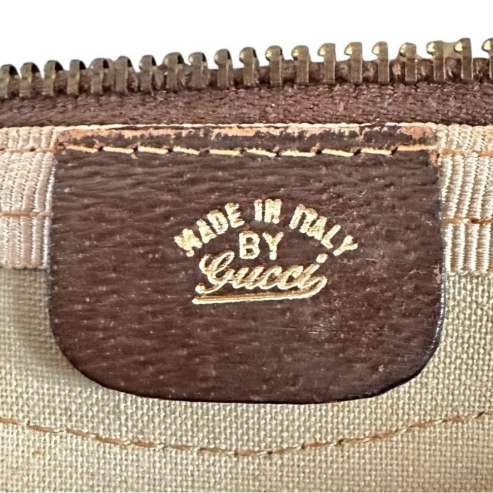 💯Vintage Gucci GG Monogram Web Stripe Boston Satchel | Made in Italy | Authentic - Picture 2 of 11